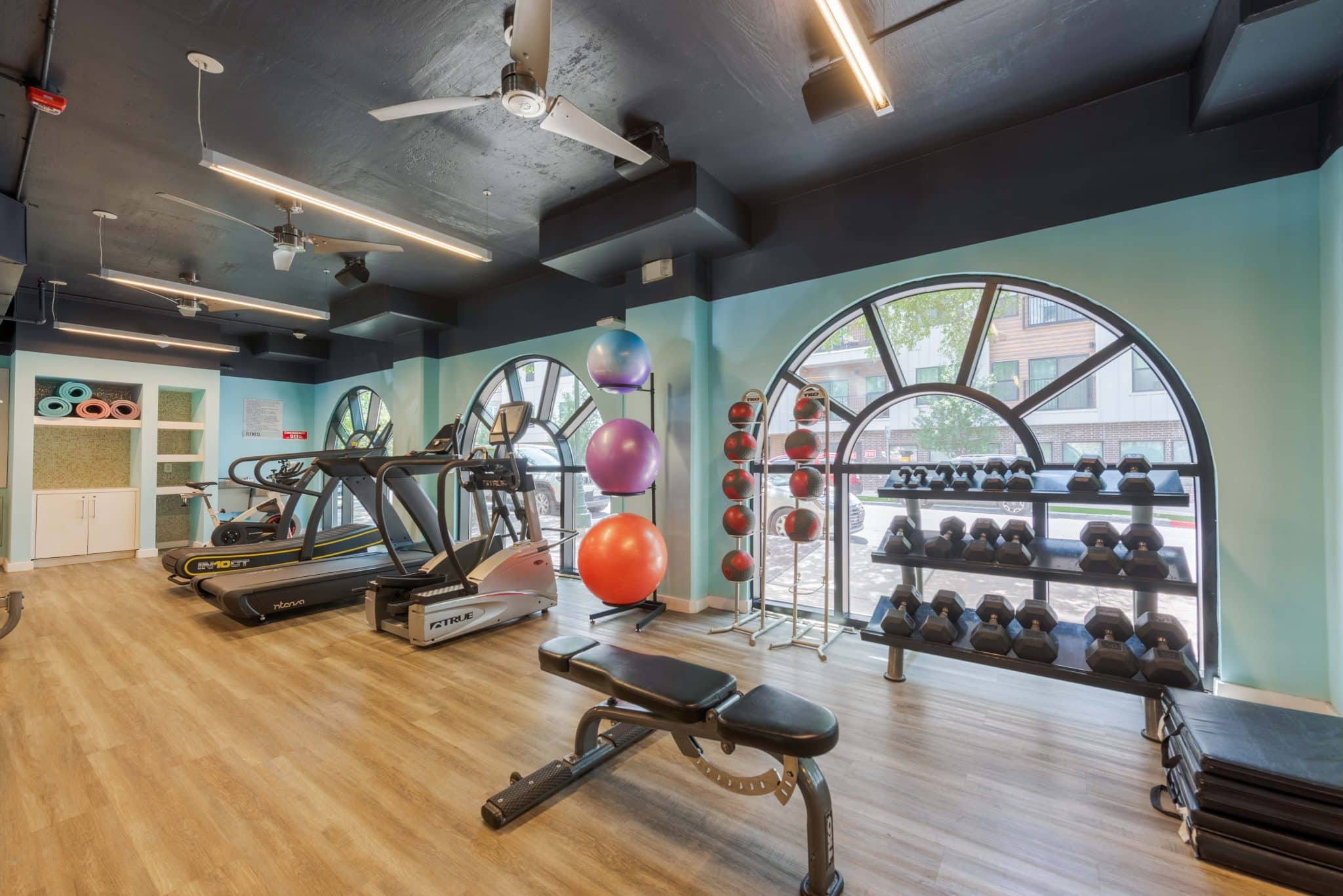axis west campus apartments near ut austin fitness studio