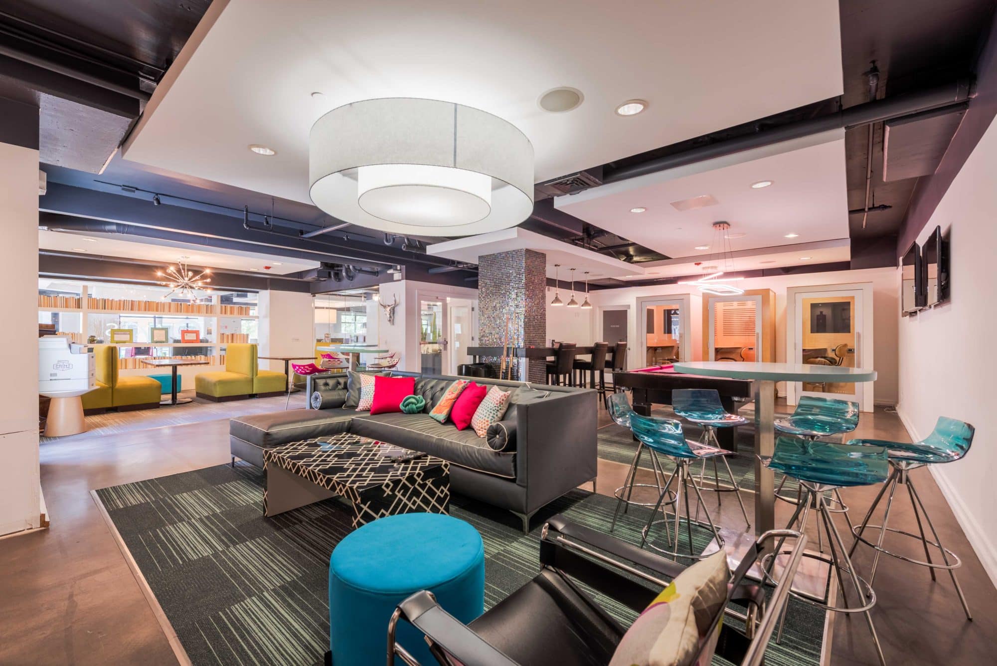 axis west campus apartments near ut austin resident clubhouse